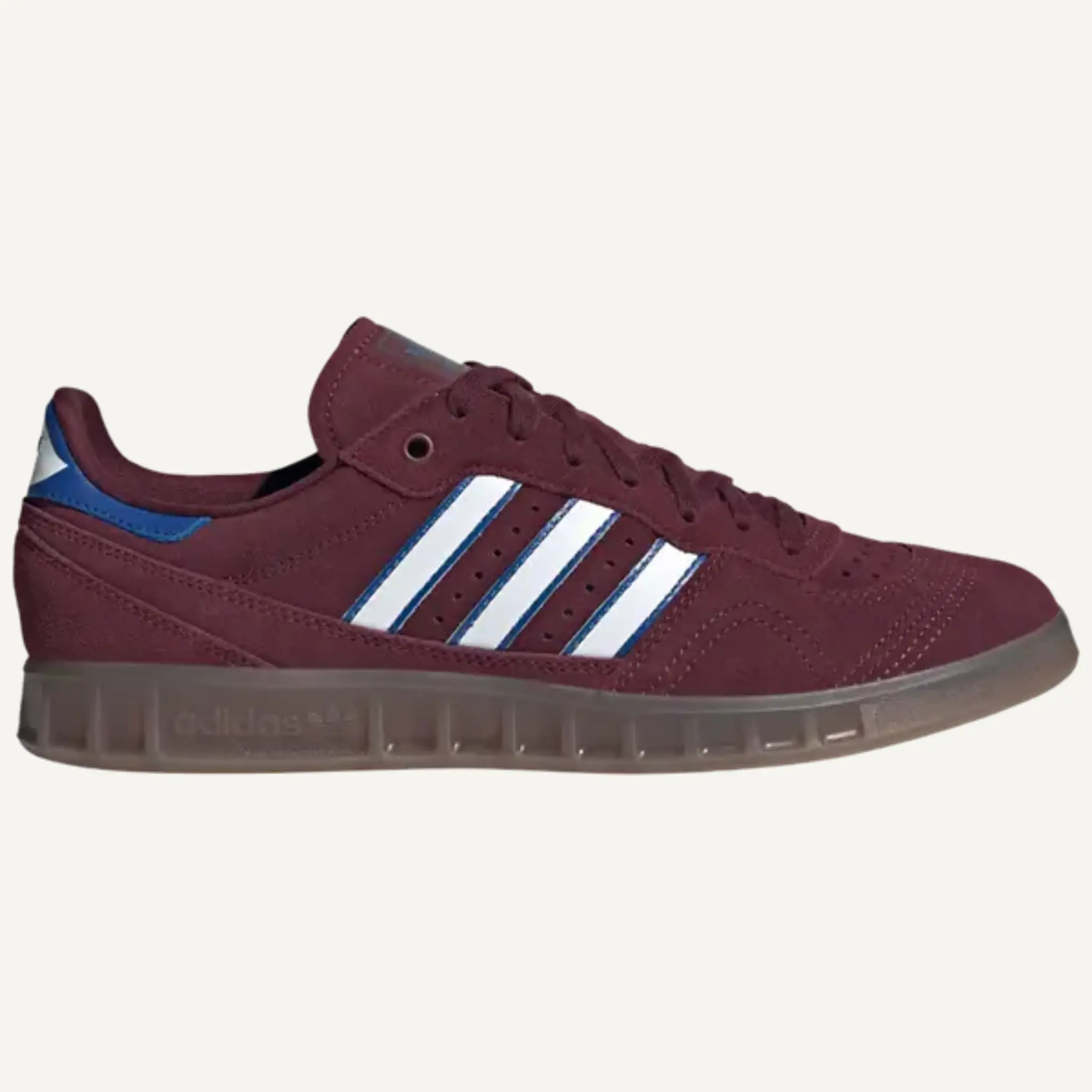 Adidas Originals Men's Maroon Low-Top Classic Casual Trainers - JR3657, Premium Suede, Cushion Insoles, Heritage Detail, Signature Stripes, Athletic Walking Footwear