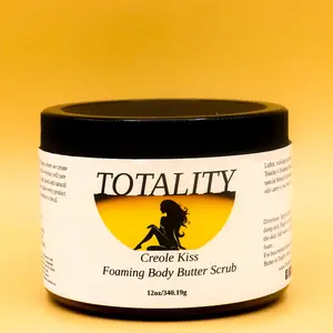 Creole Kiss Foaming Butter Sugar Scrub | Deep clean exfoliation | Essential oil blend | Total body self-care | aromatherapy | scented with essential oil & phthalate free fragrance
