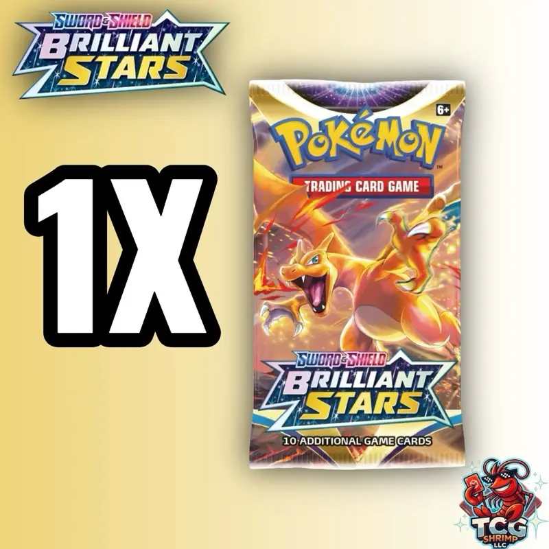 Brilliant Stars Pokemon Booster Pack *LIVE RIP*