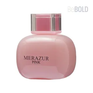 Khadlaj Merazur Pink Edp 100ml - Elegant Bottle with Metallic Cap