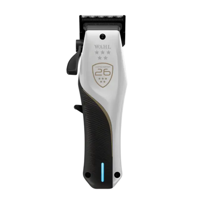 Wahl Vapor CE Cordless Hair Clipper with Flawless Cutting Performance, Adjustable Settings, Carbon Steel Blades, Black PVD-DLC Coatings, Bald Fade Capability, Durable Home Haircut Personal Care Appliance, Smoothing