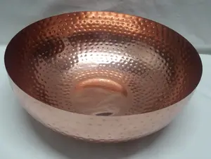 Copper Plated Iron Bowl Copper Plated Iron Bowl