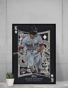 Topps Roman Anthony 2025 All Kings 12x17 Poster Boston Red Sox