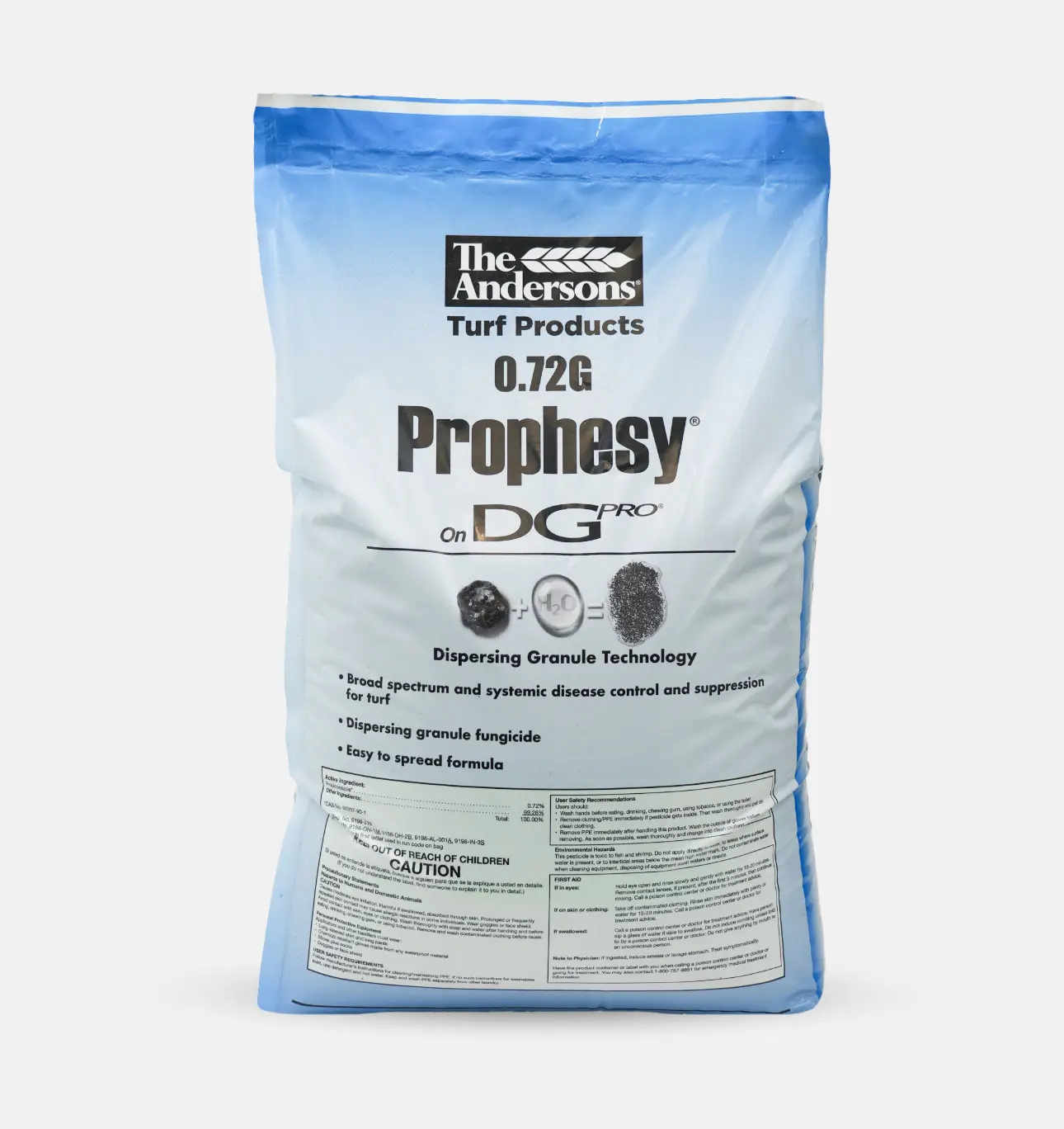 The Andersons Prophesy Patented DG Technology Lawn Disease Control Product - Preventative Broad-Spectrum, Systemic Control & Suppression for Brown Patch & Lawn Diseases