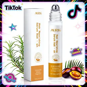 Advanced Hair Density Roll-On Serum 25 ml | 5% Saw Palmetto, 3% Rosemary, 1% Caffeine Herbasome & 3% Fenugreek | Scalp Serum for Reduced Hair Fall | Men & Women