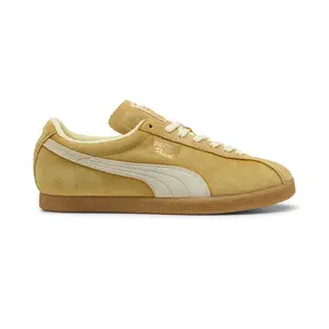 PUMA Mens Brasil The Neverworn Lace Up Sneakers Shoes Casual - Yellow