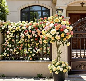 200 rose seeds  multi-color mixed flowers bloom all year round, even beginners can make a pot full!