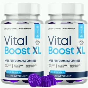(2 Pack) Vital Boost XL Gummys Advanced Formula VitalBoost XL 120 Gummies Health Supplement - Vitamin