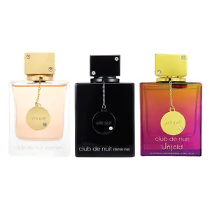 Armaf 3x100ml (3.4-3.9 fl oz) Luxurious Scent Multi-Pack Perfume Gift Bundle - Men's Intense Bold Confident Citrus Woody, Women's Floral Amber, Women's Untold Captivating