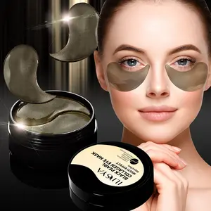 60 pieces of ILISYA Black Pearl collagen eye mask, containing nutrients such as Asiaticum and collagen, deeply hydrating and moisturizing, making the skin look better, the whole face can be used, the perfect choice for men and women summerwins