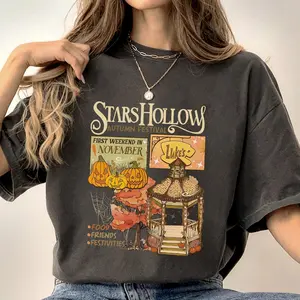 Stars Hallow Luke's Shirt - Sweatshirt - Hoodie, Gilmore Girls Shirt, Fall Vibes Shirt, Gilmore Girls Fan Gift Tshirt, For Men, For Women, Casual, Classic Fashion Cotton Underwear Shirt Womenswear And Menswear
