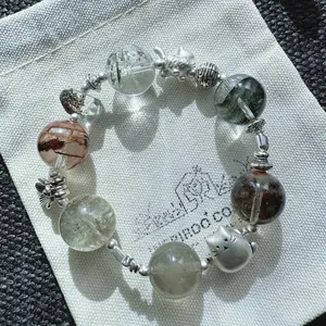 One of Kind Handmade Premium Natural Quartz Bracelet – The Cat in the Garden