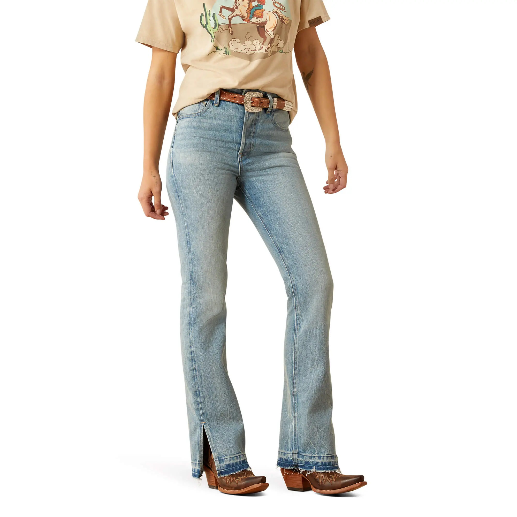 Women's Ultra High Rise Tomboy Jazmine Boot Cut Jeans