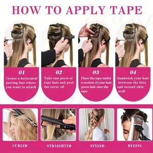 New 2025 Arrivals Tape-In Hair Extensions Made from Human Hair in Color 4P27 # , Featuring 60pcs And Weighing 150G Per Pack, Designed for a Straight, Seamless Application.