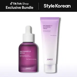[JUMISO] 2+20 No More Acne Duo - Acne & Oil Control Niacinamide Duo Set (Serum + Cream), Dark Spots, Acne-prone Skin, Prevent Breakouts