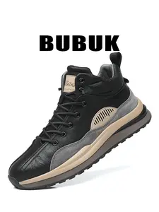 BUBUK Men's Fashion Casual Shoes, Comfortable All-Season Business & Leisure Footwear, Perfect for Daily Wear & Outdoor Hiking