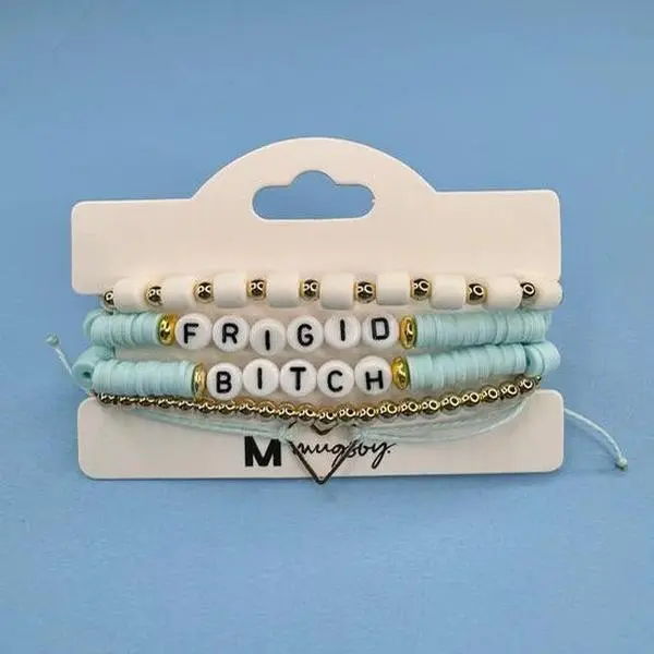 Stackable Christmas Bracelets | Frigid Bitch