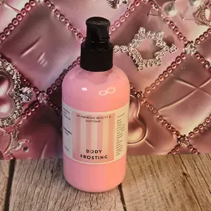 Bombshell Type Whipped Shea Butter Moisturizer. Handmade Shea Butter Body Frosting. All Natural Hand and Body Lotion 8 oz Gentle Hydrating Moisturizing