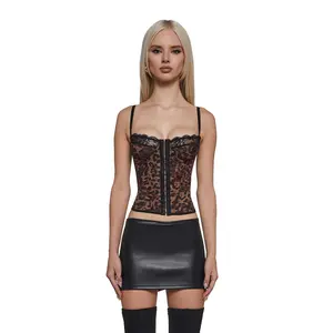 Hot Chase Corset Top - Leopard Hot Chase Corset Top - Leopard