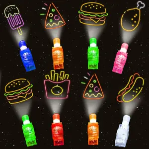 24PCS Finger Lights easter Party Favors Glow in the Dark Light Up Toys for Kids, Bulk Birthday Goodie Bag Stuffers, Classroom Prizes, School Rewards & Party Decorations
