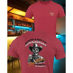 Rockabilly Say When Western T-Shirt - Classic Design with Distinctive Rockabilly Style and Western-Inspired Graphics