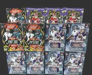 Premium Football Card Break #190 6-2025 Topps Chrome Football Value Boxes 3- 2025 Phoenix Blasters 3- 2025 Select Football Blasters