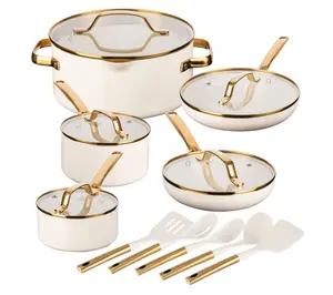 Gotham Steel Modern Collection 15-Piece Ceramic Cookware Set