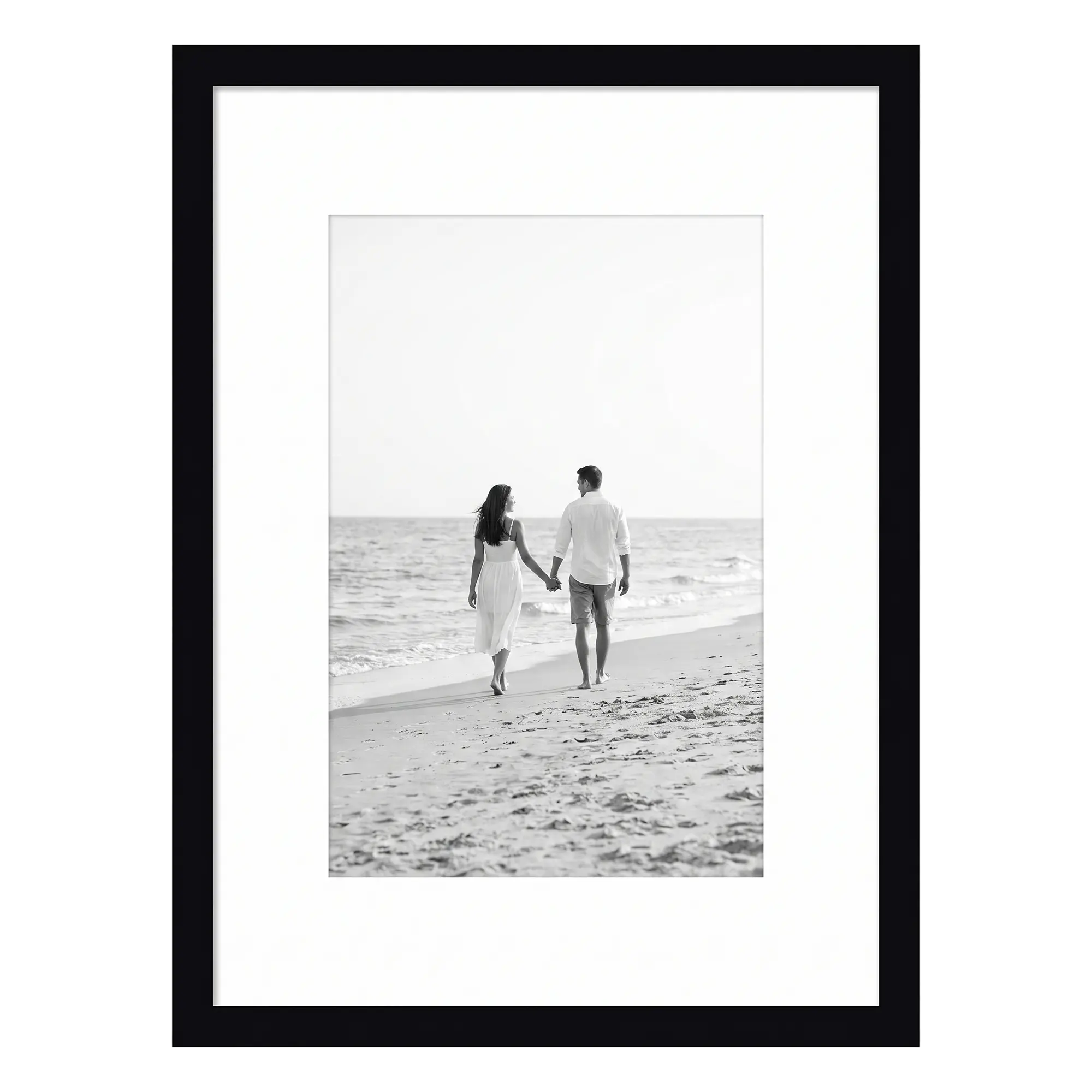 Streamline Matted Picture Frame Streamline Matted Picture Frame