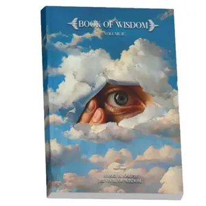 Wisdom Eye Covering, Colorful Inner Pages, Ideal for Wisdom Enhancement, Enhance Your Focus & Clarity, Perfect Gift Idea