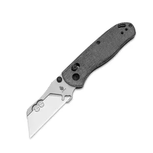 Kizer Dropbear Utility Uti BEAR 1 Micarta V3619JA3