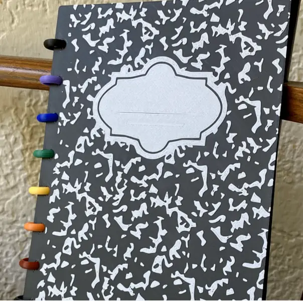 Disc Bound Notebook Cover