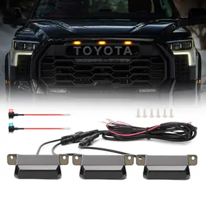 Front Raptor grille Lights Kit for 2022-2024 Toyota Tundra TRD Pro