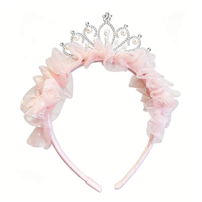 NWT ANTHROPOLOGIE BOW HEADBANDS - SET OF 2 - PEARL/RHINESTONE Anthropologie Hair Set Pearl Headbands Scrunchies & Bow  main image 4