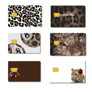 Credit Card Skin, Cheetah Sticker for Debit Card, Aesthetic Animal Print Card Cover, Credit Card Sleeve