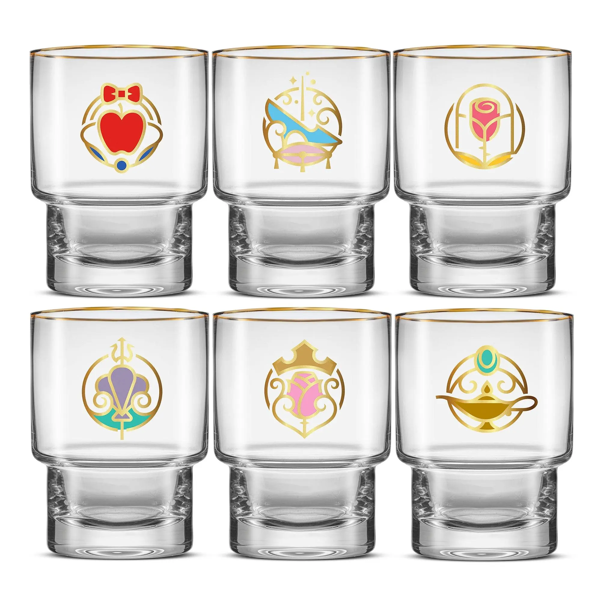 Disney Princess Iconic Short Drinking Glasses