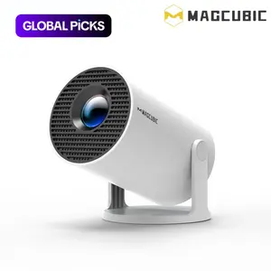 Magcubic HY300Pro Android 14.0 Projector , Dual WiFi6 290ANSI Allwinner H726 BT5.4 1080P 1280*720P Portable Audio Projector, Multifunctional Projector for Home Cinema, Outdoor, Movie Night, Gift #GLOBAL PICKS