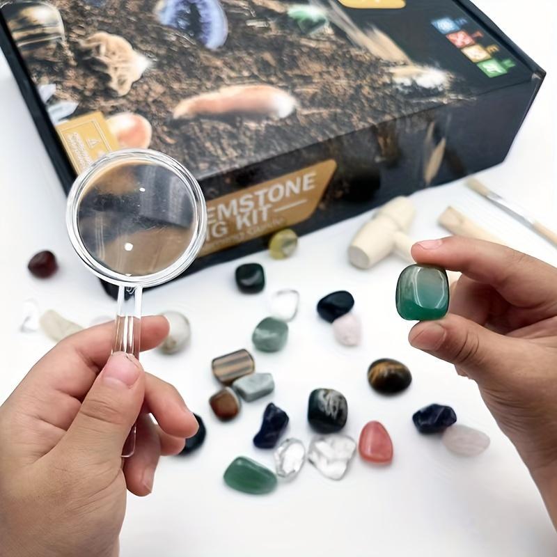 DIY Rock & Mineral Excavation Kit -, Perfect Gift for Archaeology Enthusiasts, Ideal for Halloween, Christmas & Thanksgiving, Jewelry Patterns,Beading&Jewelry Makin home decor DIY Rock & Mineral Excavation Kit -, Perfect Gift for Archaeology Enthusiasts, Ideal for Halloween, Christmas & Thanksgiving, Jewelry Patterns,Beading&Jewelry Makin home decor