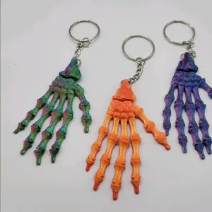 Flexi Skele Hand Keychains