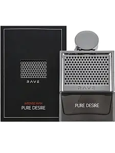 Men Rave Pure Desire Intense Man Eau De Parfum 3.4 FL OZ