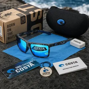 Costa Del Mar Polarized Sunglasses | Premium UV Protection for Fishing, Boating & Everyday Outdoor Adventures
