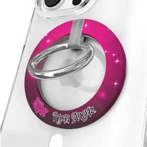 Velvet Caviar Bratz Rock Angelz Airbrush MagSafe Grip Ring – Stylish Magnetic Phone Grip & Stand with 1,600g Magnet for iPhone & Cases