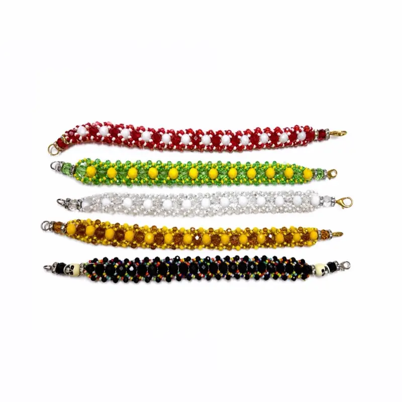 Pulseras Santería Cristal