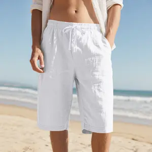 ummer Essentials: Breathable Linen Blend Henley for Men - Stay Cool & Stylish