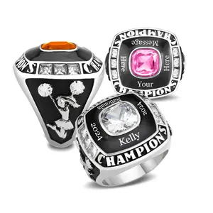 Personalized Cheer Championship Ring