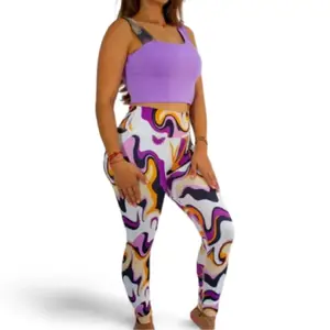 Legging Infinitive Patterns, High Waist, Comfort, Elasticy, BIDU