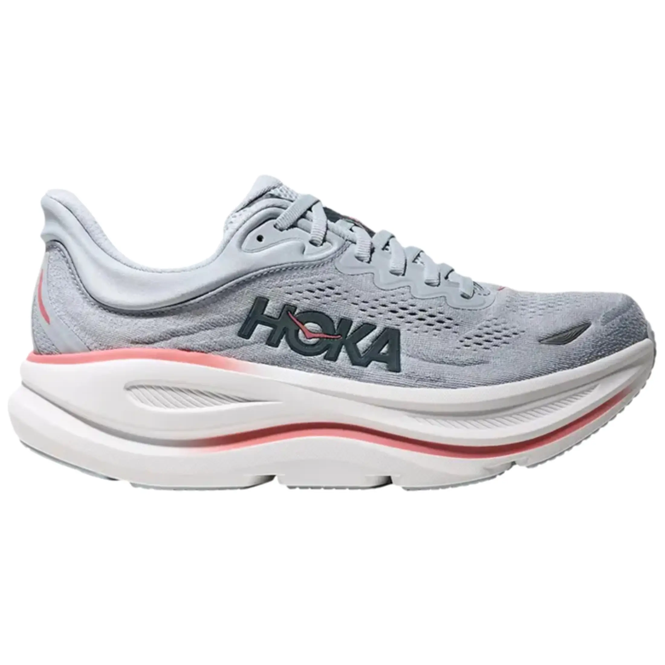 Hoka One One Bondi 9 Mineral Blue Washed Blue Women's Fashion Shoes New