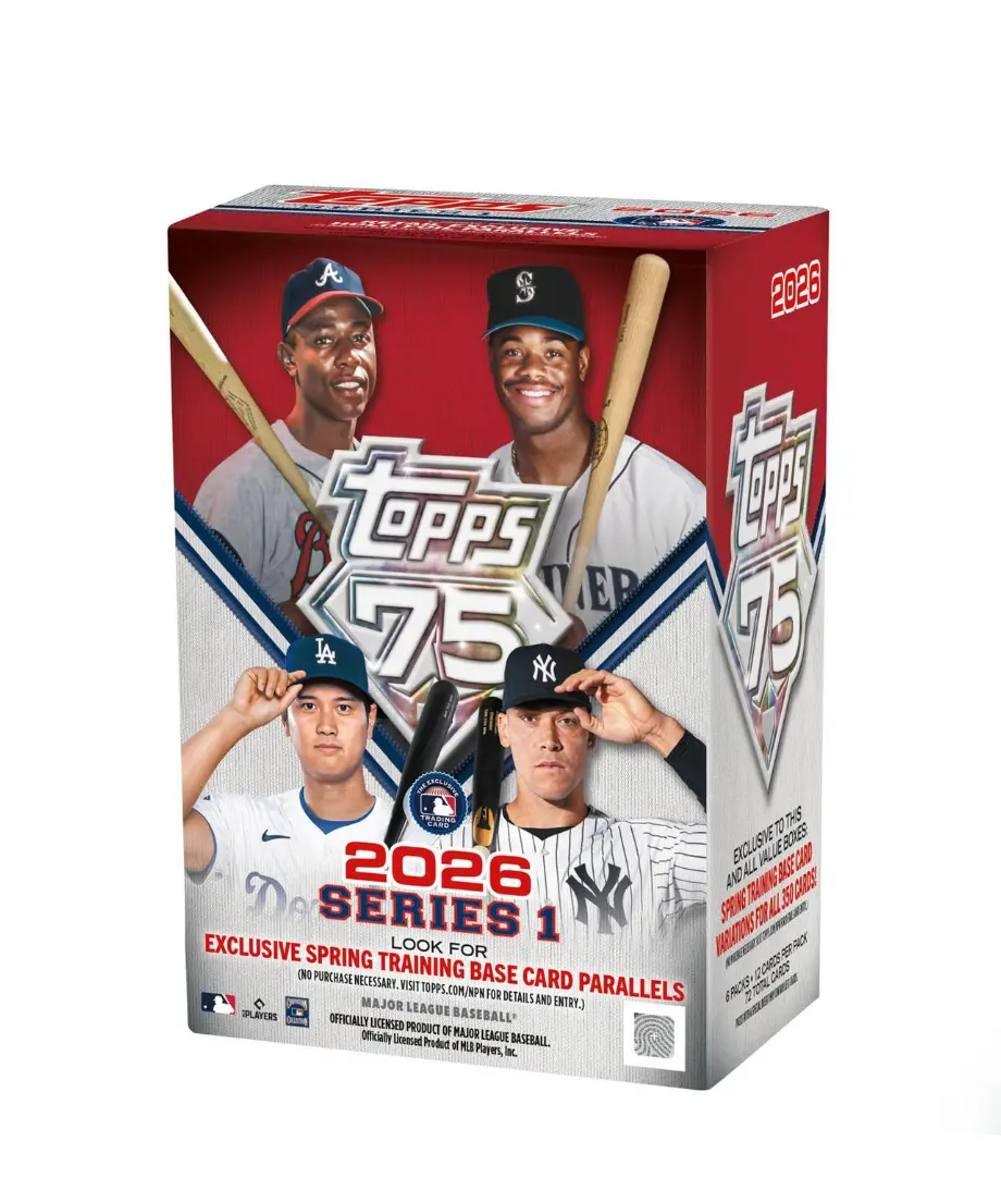 2026 Topps Series 1 Baseball Sealed Blaster Box