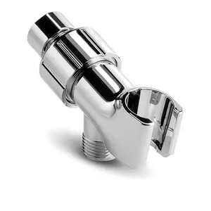 Shower Head Holder, 1 Piece Universal Adjustable Shower Head Bracket, Bathroom Shower Arm Adapter Bracket Fixed Base, Showerhead Holder