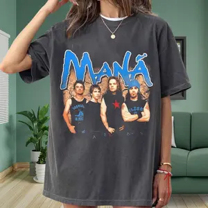 Mana Tour Inspired T-Shirt Dark Gothic Tour Aesthetic Tee Comfort Colors 1717 Vintage Shirt