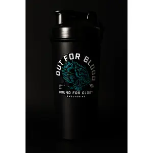 Out For Blood Sticker V1.0 – 2x2" Die-Cut Wolf Graphic | SwolverineV1.0 Sticker